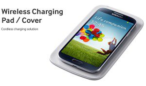 Galaxy S4 charges wireless