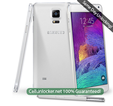 Unlock Samsung Galaxy Note 4 Network Unlock Codes Cellunlocker Net