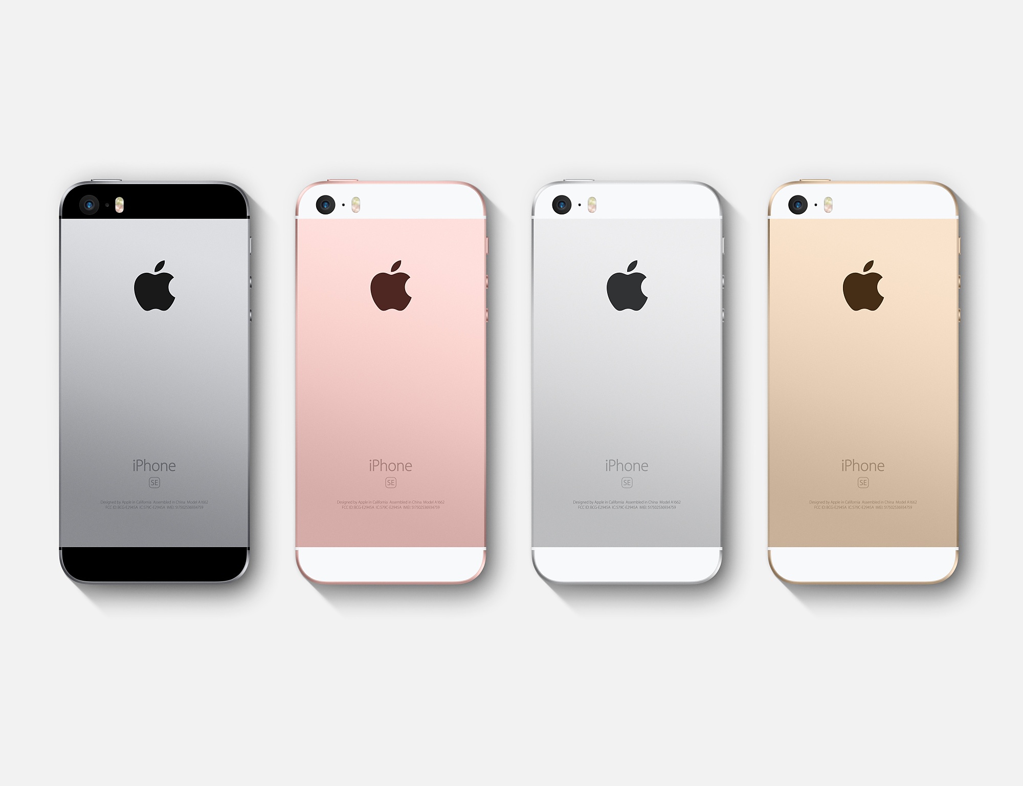 iphone SE multicolours