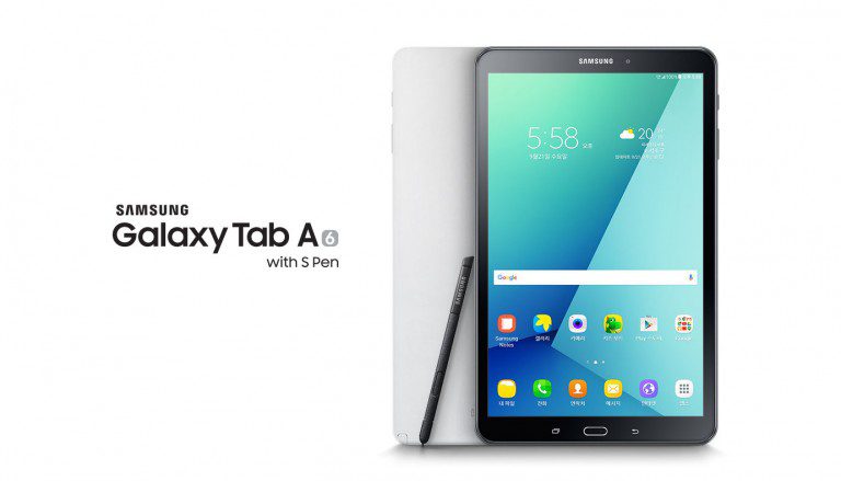 tablet samsung galaxy tab a 10.1 s pen