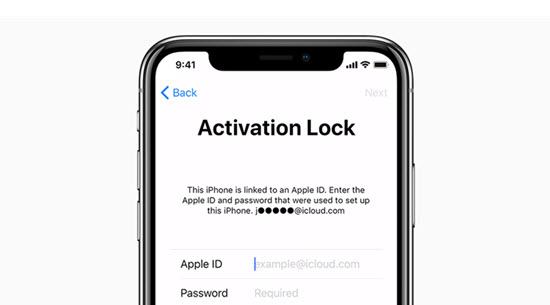 Ipad activation lock